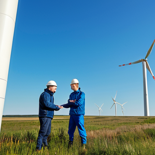 에너지관리 자격증 취득을 위한 스터디 방법 - **

"A team of engineers, fully clothed in professional work attire, inspecting a wind turbine in a ...